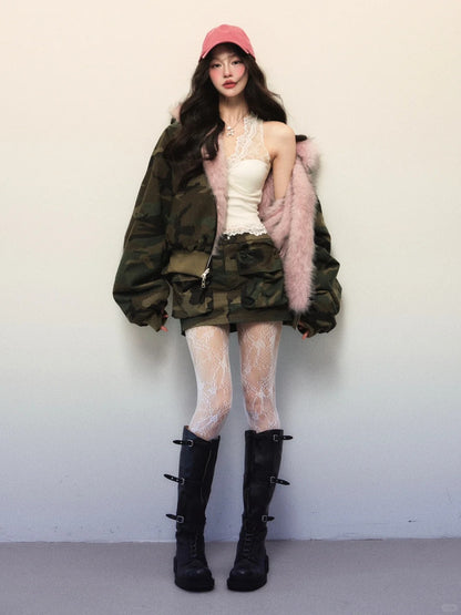 1P - "Black Pink Series" Reversible Jacket