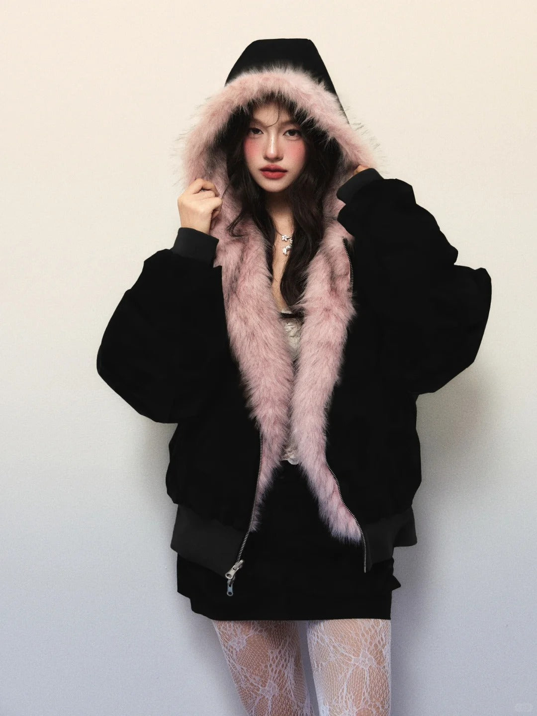 1P - "Black Pink Series" Reversible Jacket
