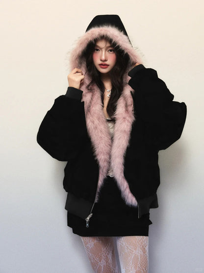 1P - "Black Pink Series" Reversible Jacket